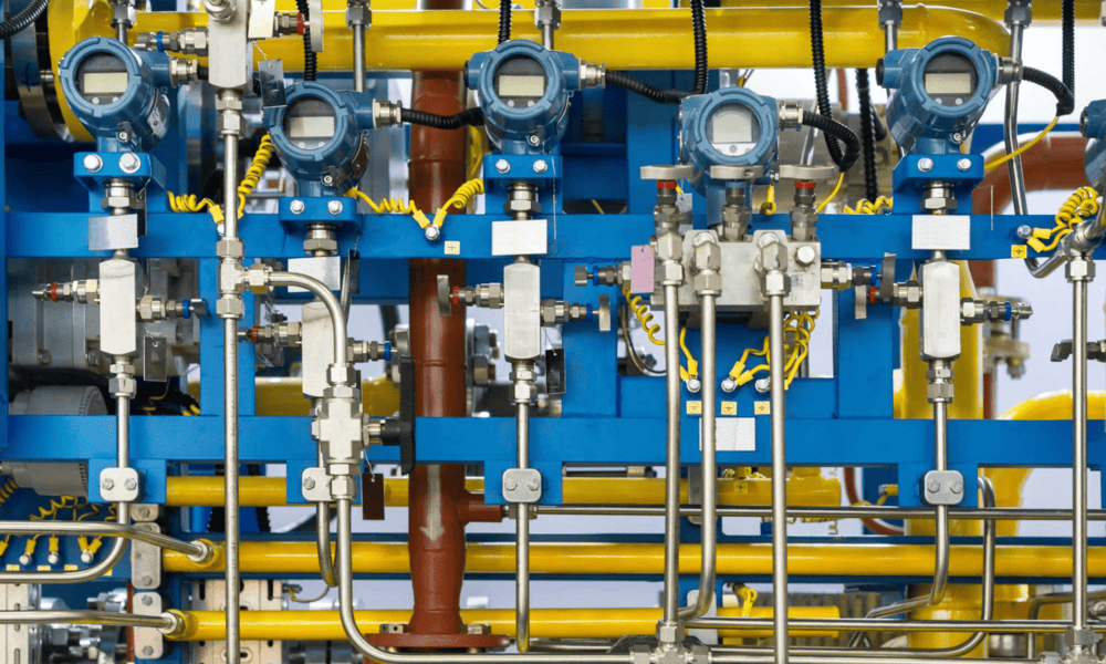 Hydraulic valve spring blue and yellow