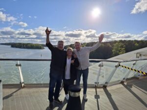 lesjofors-350-faces-Bertel Ridberg, Sanna Haavisto, Kaj Metsaranta - Finland