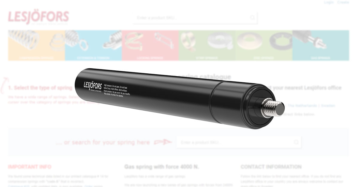 Lesjöfors Springs and Pressings